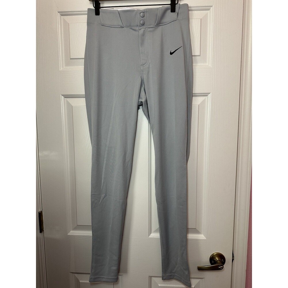 Nike Vapor Select Pro Baseball Pants Mens Size Small Gray FZ1369-012 NEW
